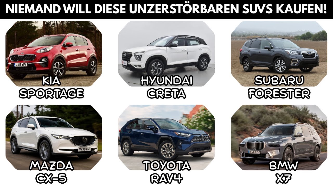 Die Händler haben ausgedient! Niemand will diese 5 unverwüstlichen SUVs kaufen Erklärt in 17 Minuten