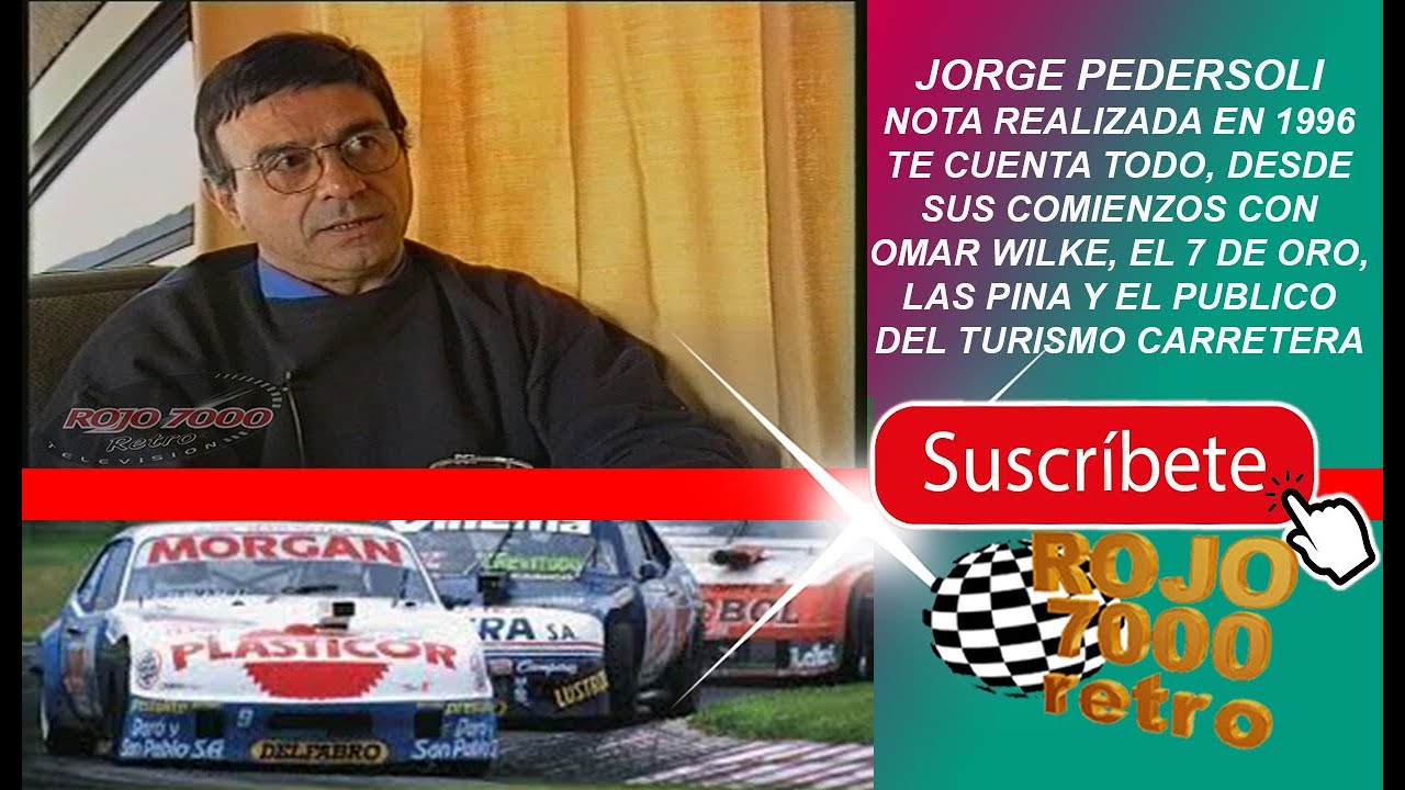 Rojo 7000 Retro junto a Jorge Pedersoli nota año 1996 te cuenta TODO imperdible