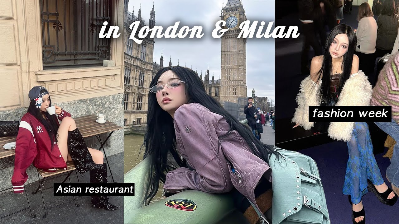 [SUB] 쇼핑러들 여긴 꼭 가야 돼! 🇬🇧런던 쇼핑 필수 코스 🇮🇹밀라노 패션위크, 맛집 vlog