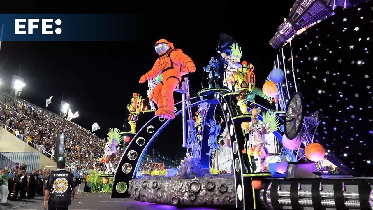 El Carnaval de Río baja cierra con desfiles que exaltan el medio ambiente y la diversidad