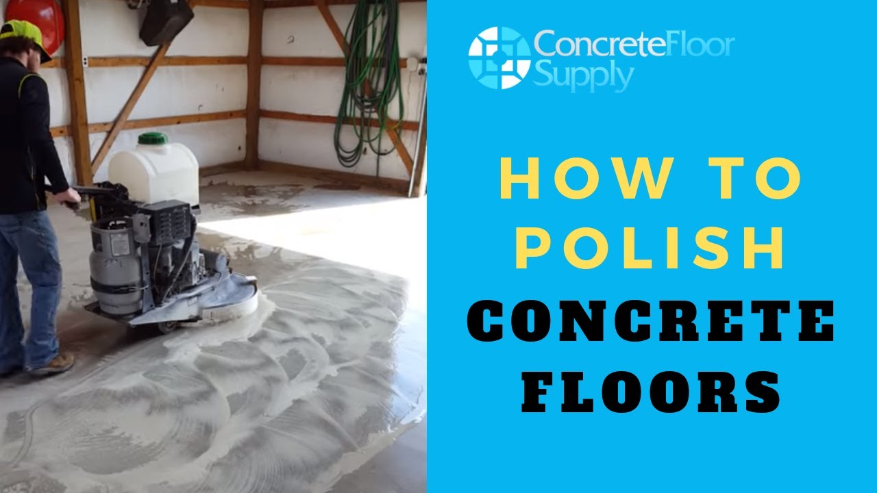 How to Polish Concrete Floors