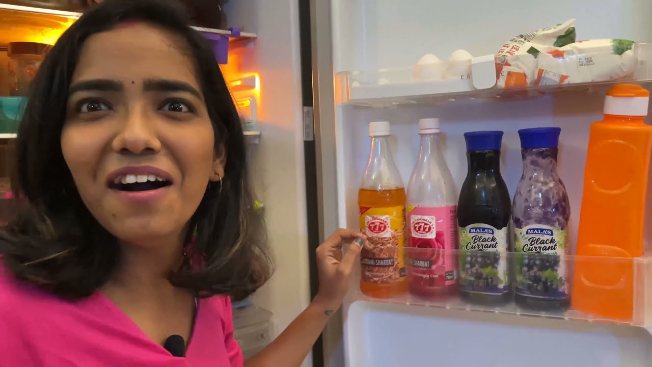 My Fridge Tour | Anjali Prabhakaran | Vlog