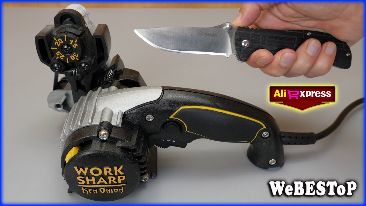 Возможно лучшая электрическая точилка для ножей и ножниц от Work Sharp 📌 Есть аналог на Алиэкспресс