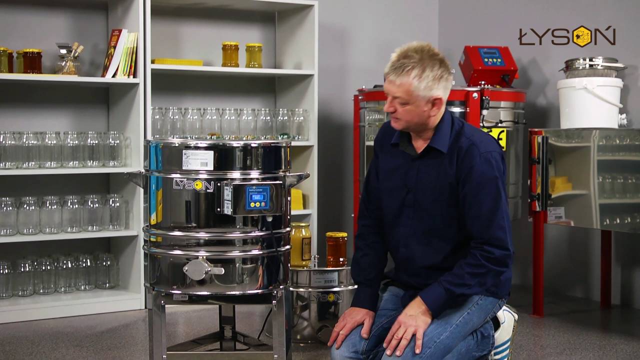 Odstojnik do miodu z płaszczem grzewczym - LYSON TV