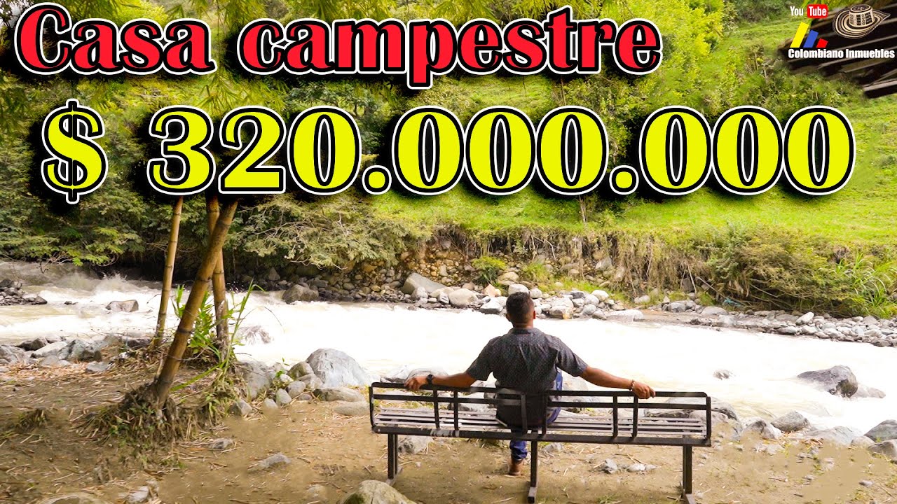 🏡💑Un pequeño PARAÍSO para vivir y soñar con toda tú familia por tan solo $ 320.000.000. 3183270741.🏞