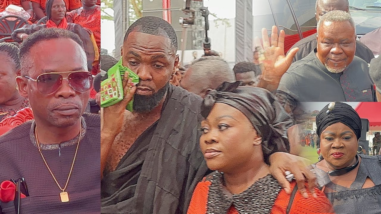 SALIFU Amoako-Dr. Kwaku OTENG-Mercy ASIEDU Made Rev. OBOFOUR & His Beautiful Wife SAD At Mum's 1week