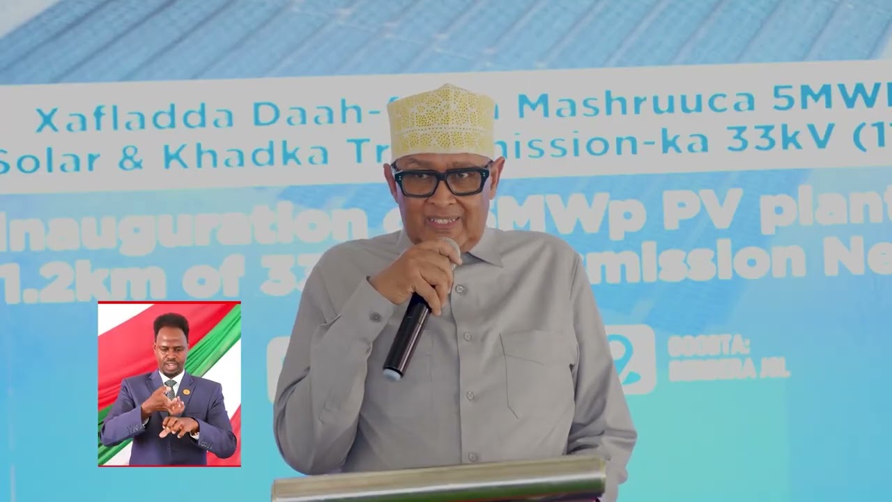 Khudbada Madaxweynaha JSL ka jeediyey Xadhig ka jarka Mashruuca Ballaadhinta Korontada Berbera