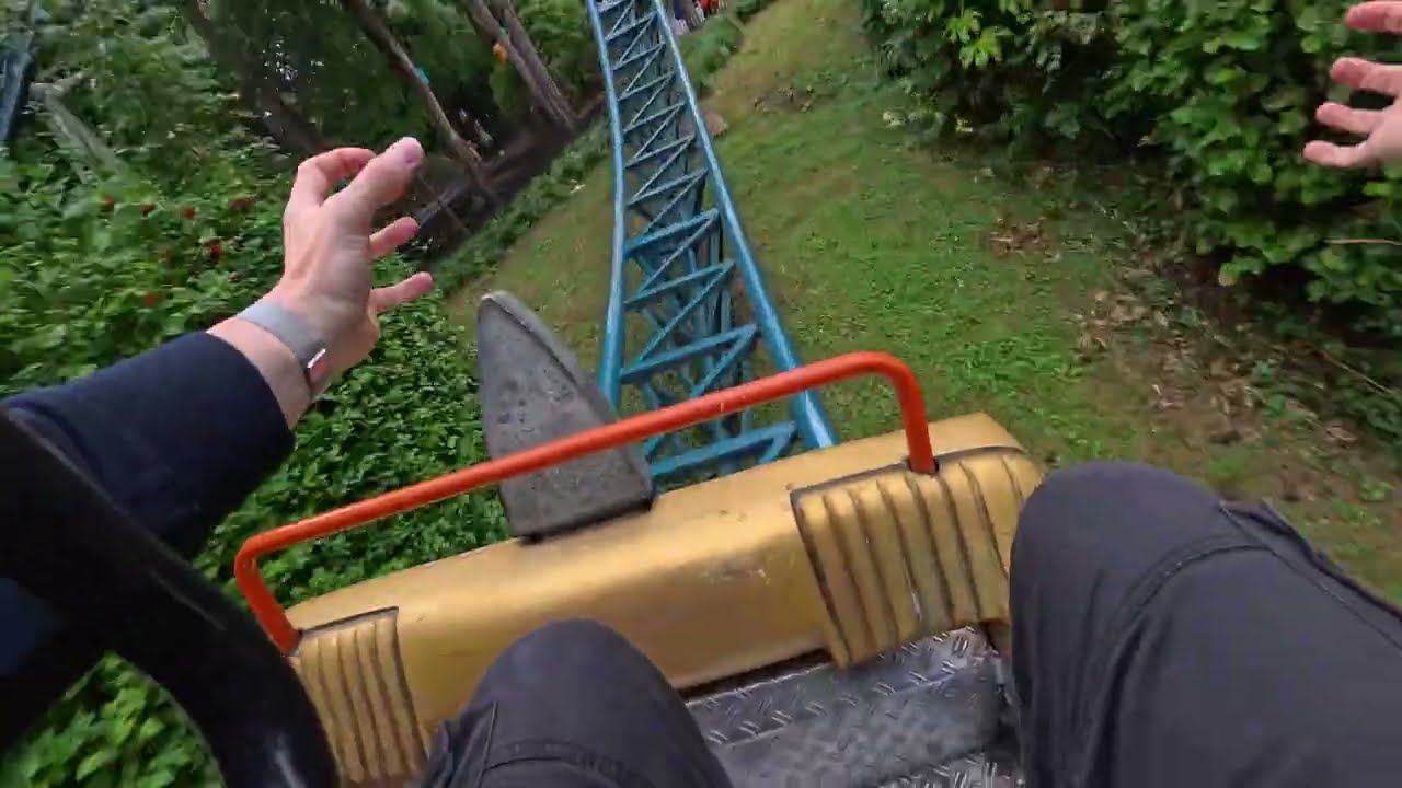 Anubis The Ride &ndash; 4K Front Row POV Onride | Plopsaland De Panne