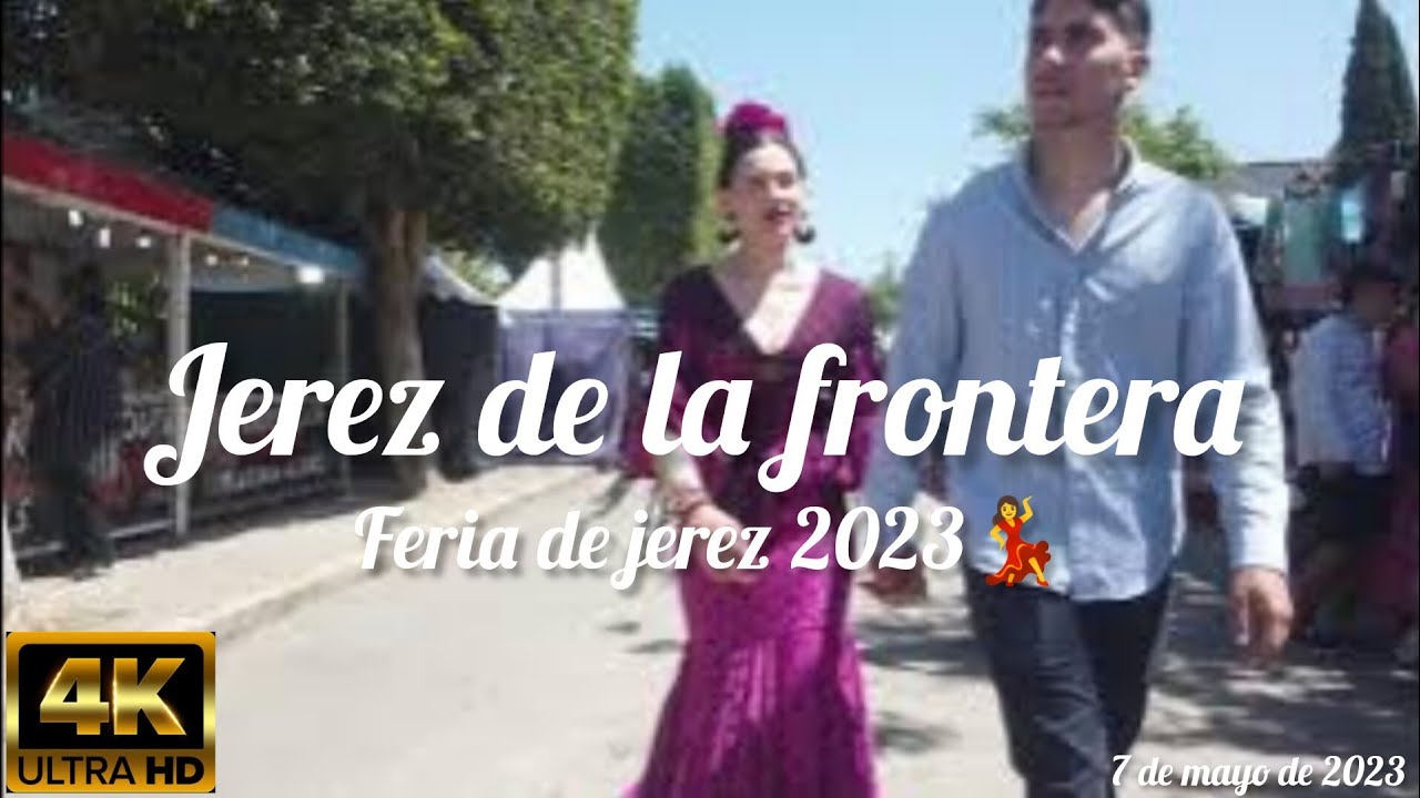 feria de jerez 2023 (jerez de la frontera) (4k) (7 de mayo de 2023)