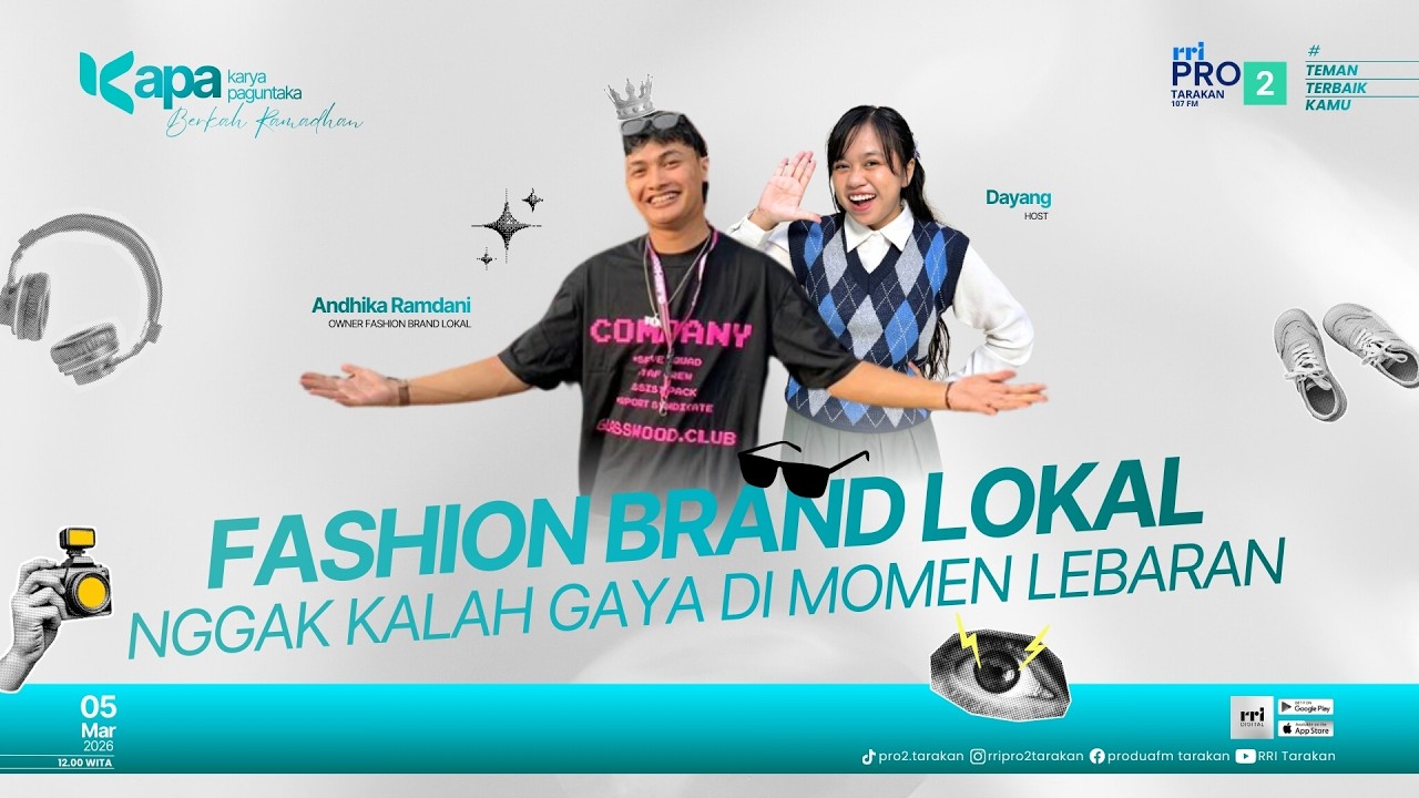 KARYA PAGUNTAKA - FASHION BRAND LOKAL NGGAK KALAH GAYA DI MOMEN LEBARAN