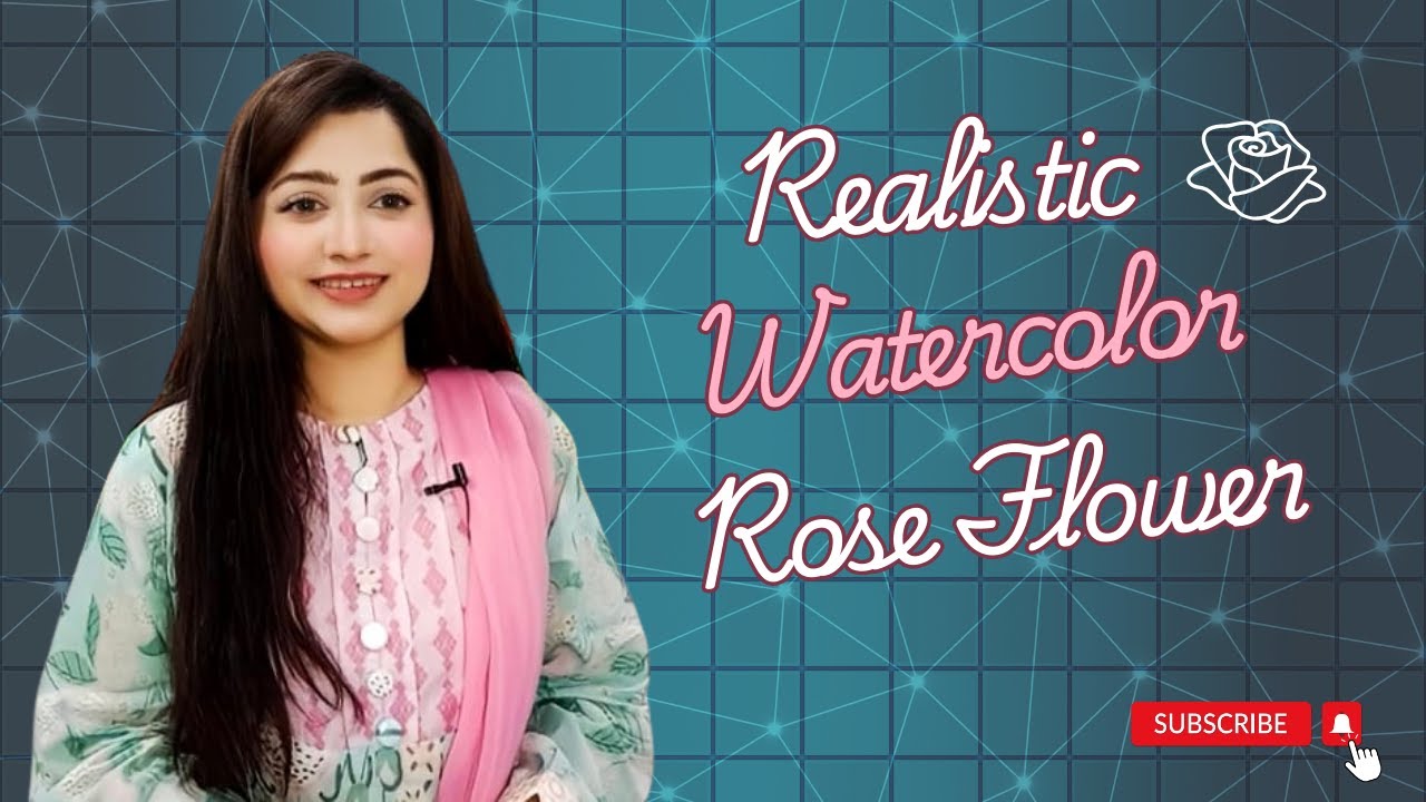 Step-by-step Watercolor Rose Painting #stepbystep #watercolor #rose #painting