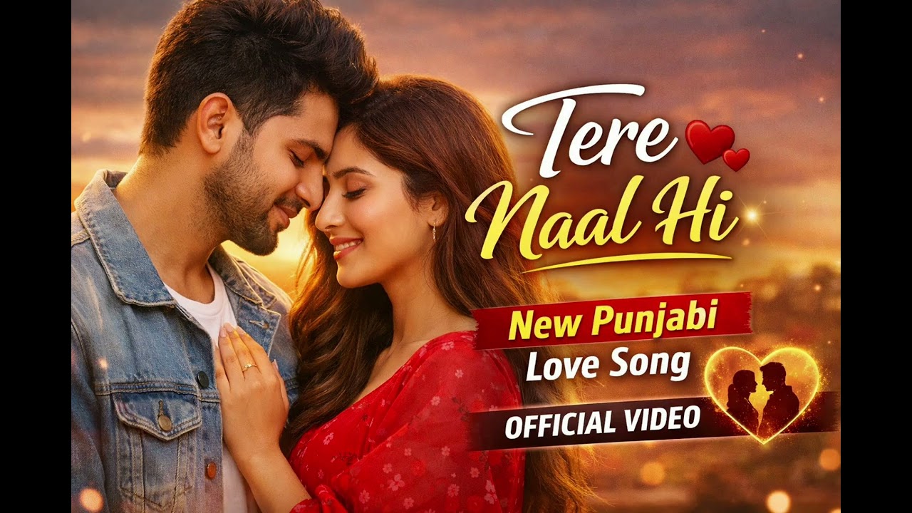 Tere Naal Hi  | New Romantic Punjabi Song 2026 | Love Song | Official Lyrics Video