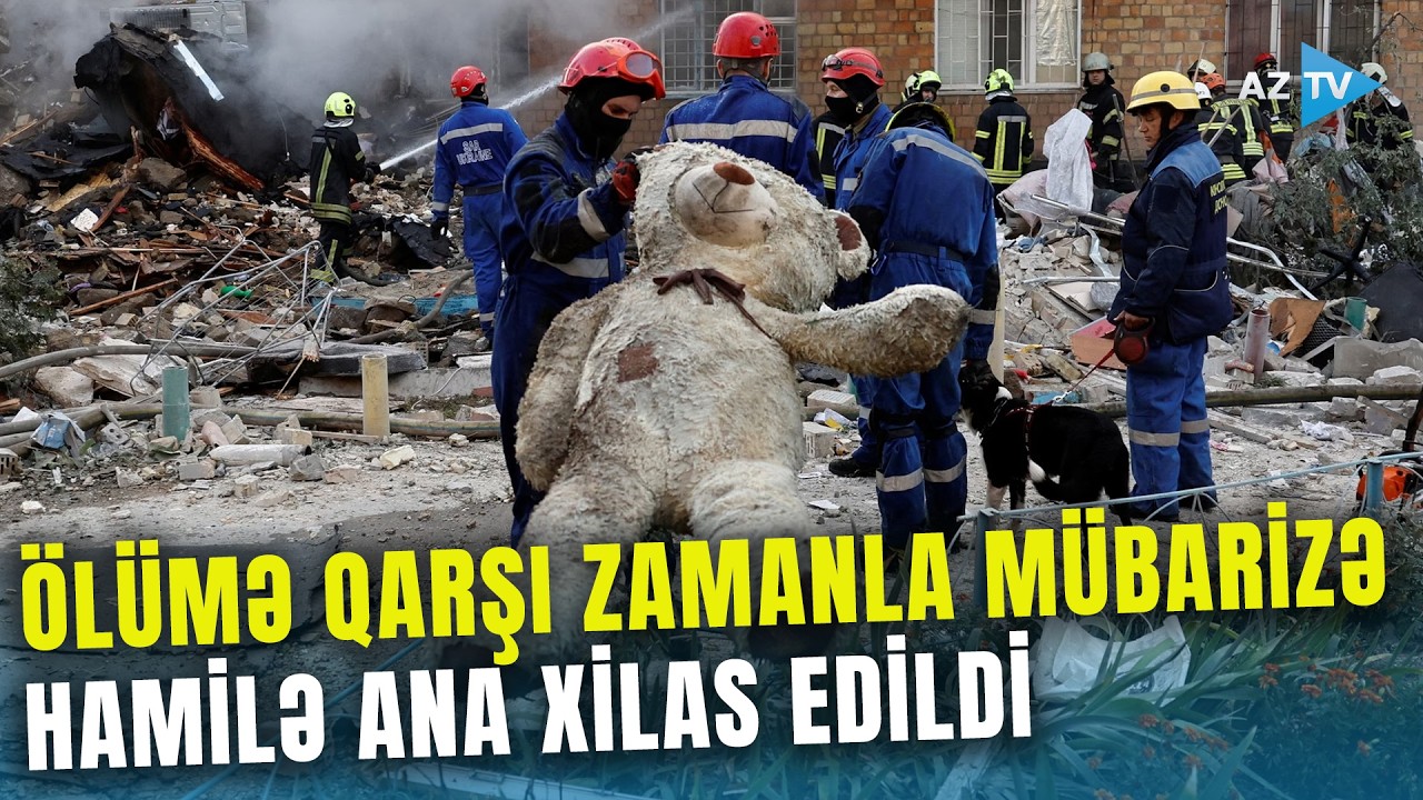 Rusiya hücumundan sonra gələn xəbər ÜZLƏRİ GÜLDÜRDÜ - Hamilə ana son anda həyata qaytarıldı