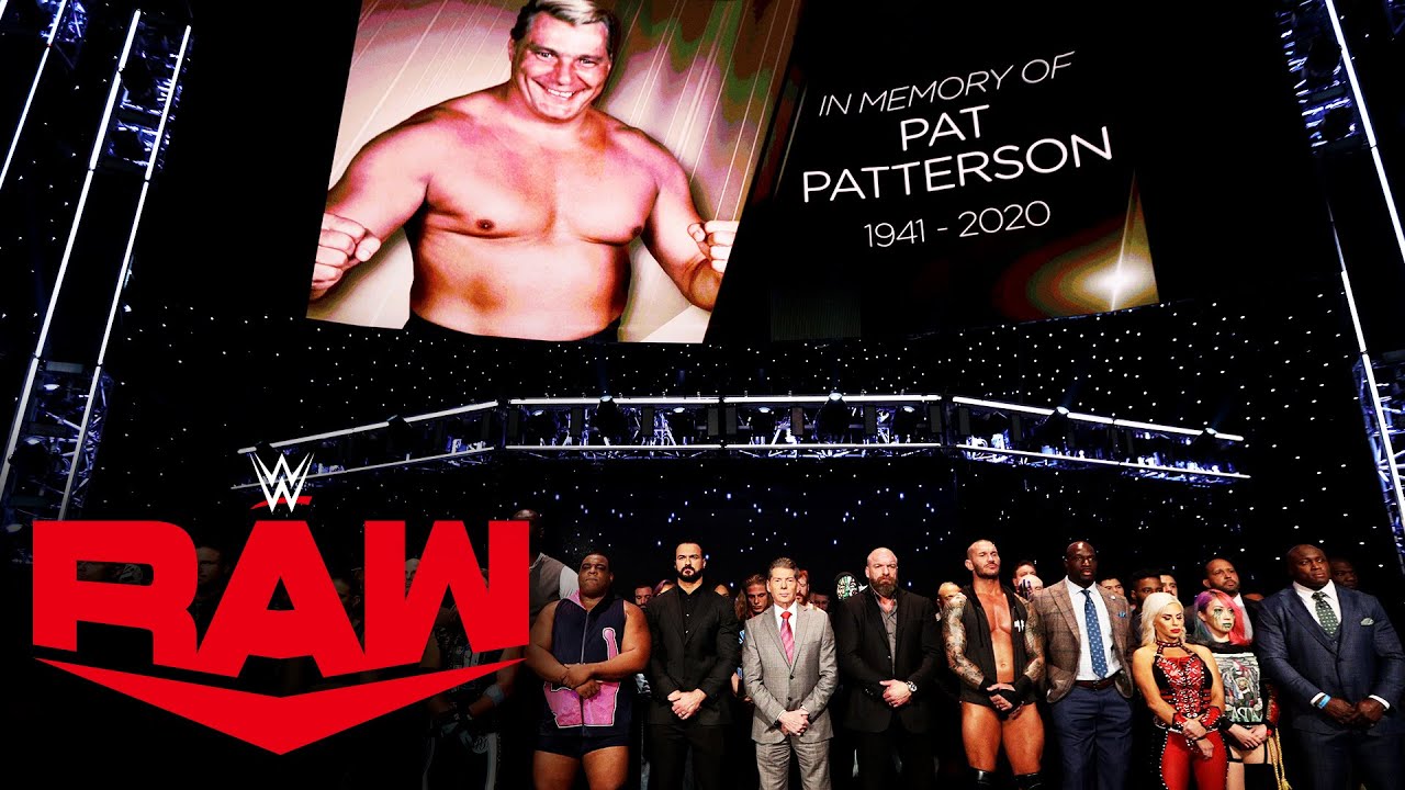 Raw honors Pat Patterson with 10-bell salute: Raw, Dec. 7, 2020