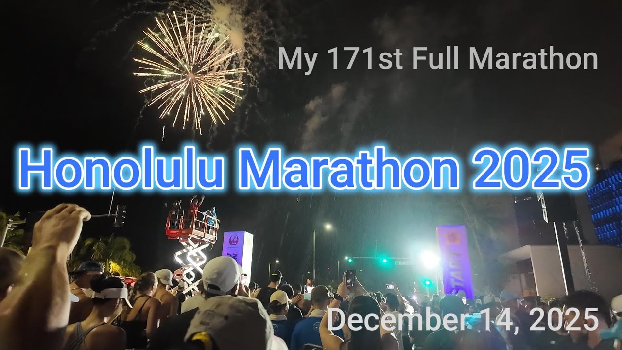 2025年ホノルルマラソン / Honolulu Marathon 2025
