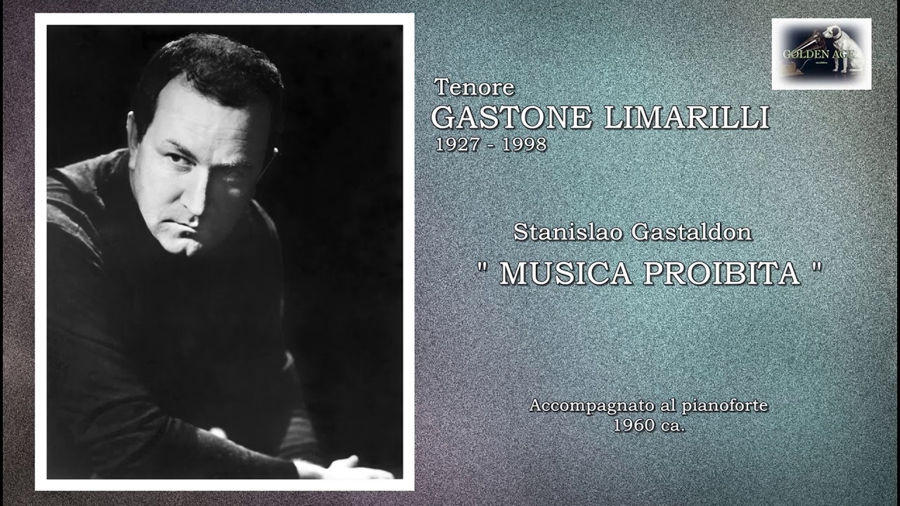 Tenore GASTONE LIMARILLI - (S.Gastaldon)  