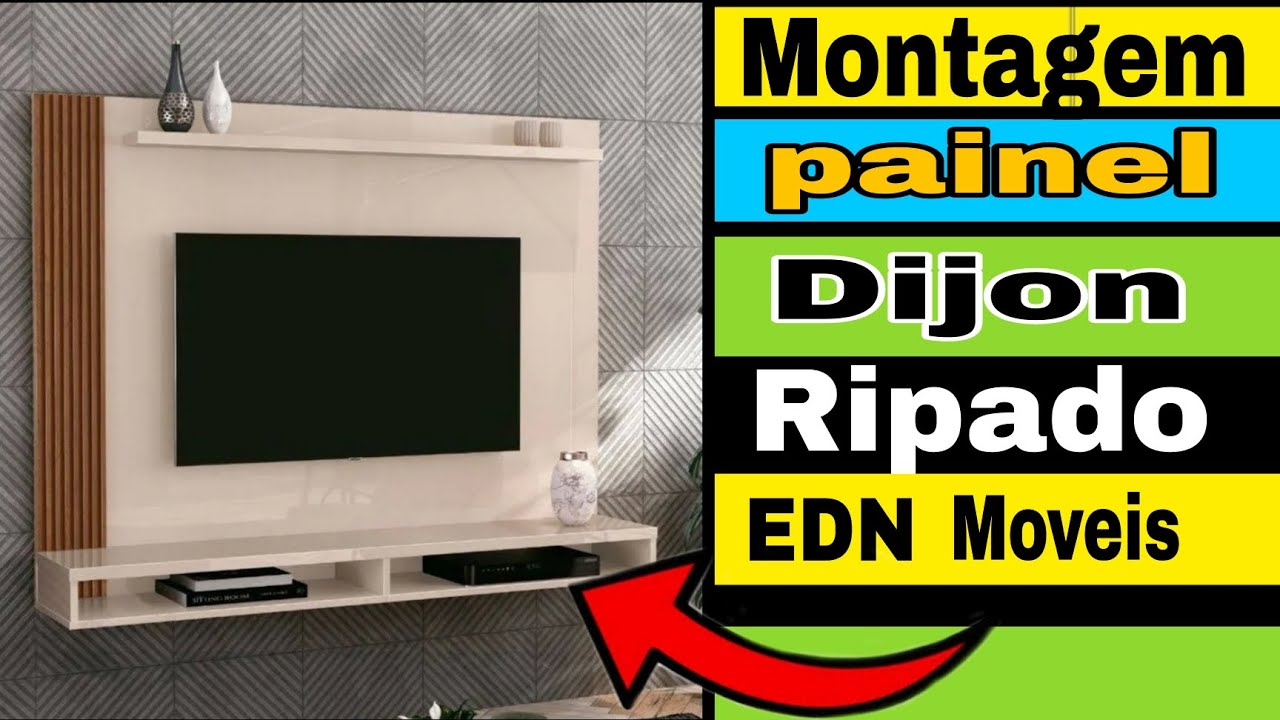 Como montar painel Dijon  ripafo passo a passo da maneira mais fácil