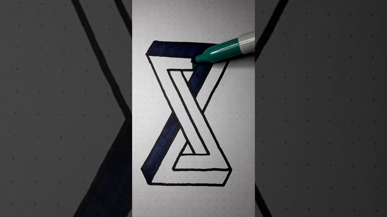 como hacer ilusion optica 3d