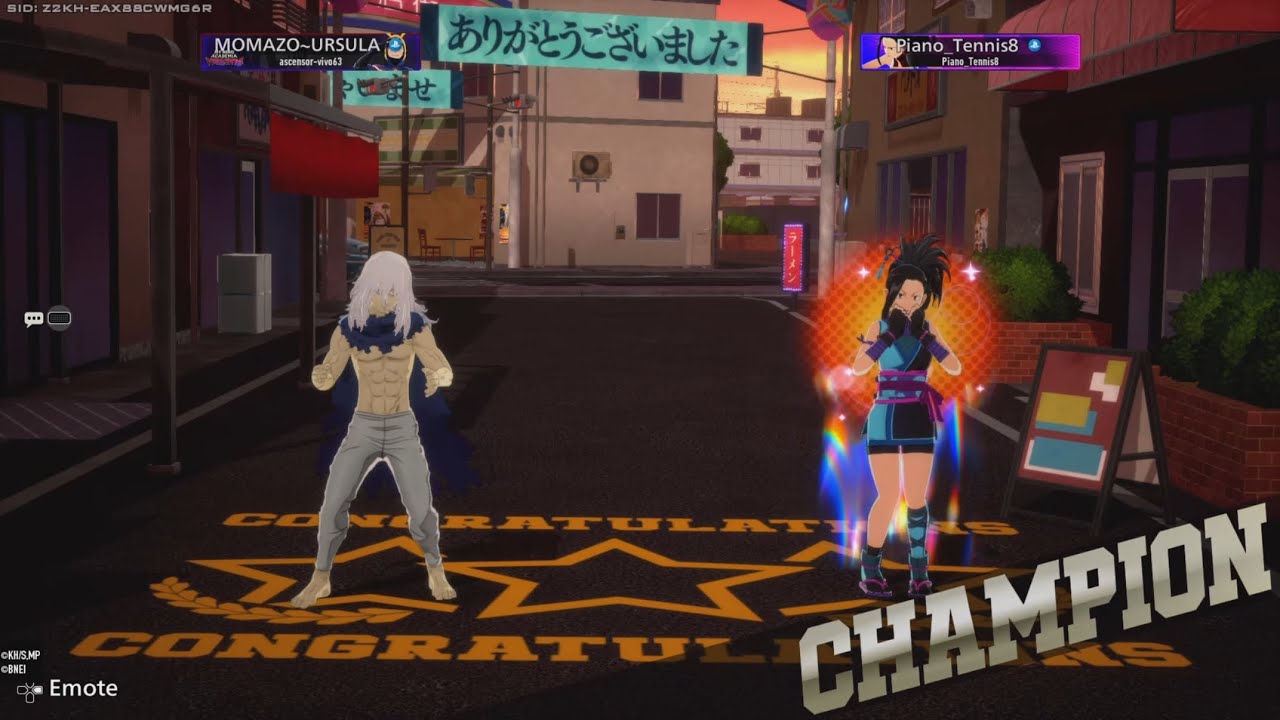 Momo and Shigi Duo the Lobby!