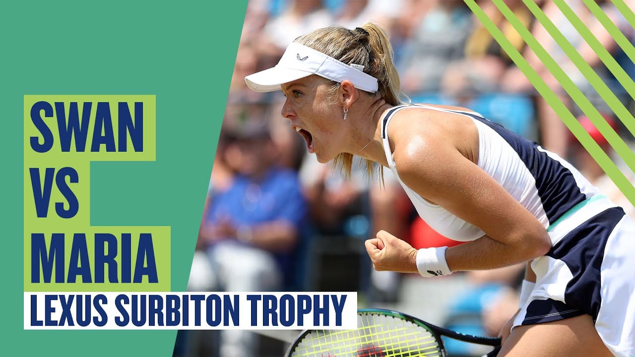 Swan's stunning comeback to reach semi-finals | Highlights | Lexus Surbiton Trophy 2023