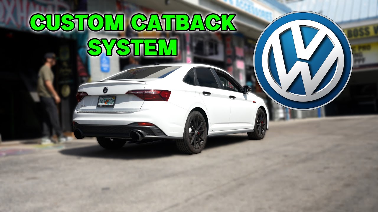 2024 VW JETTA GLI Best Exhaust Sound MK7 RIP GTI STRAIGHT PIPE CATBACK