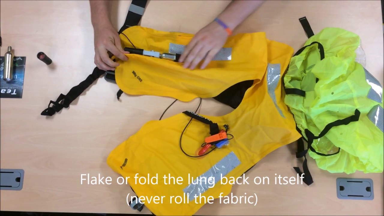TeamO Marine: How To Repack Your BackTow Lifejacket