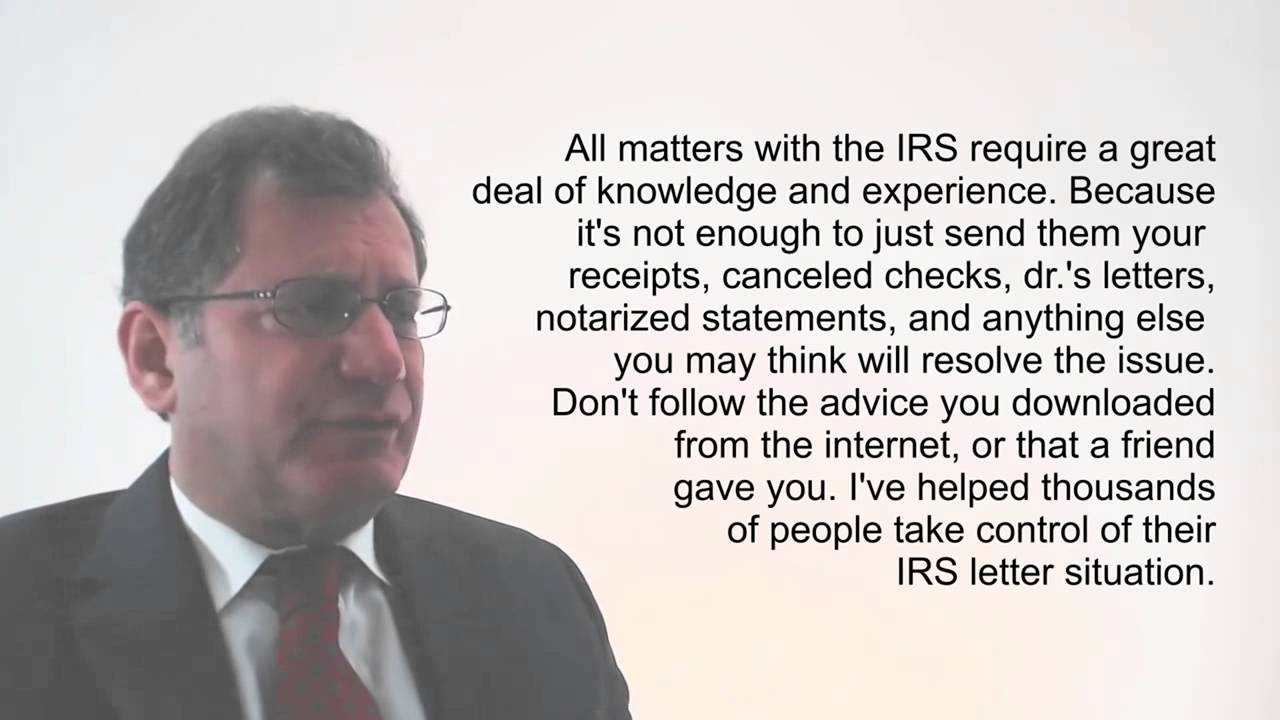 Letter From IRS