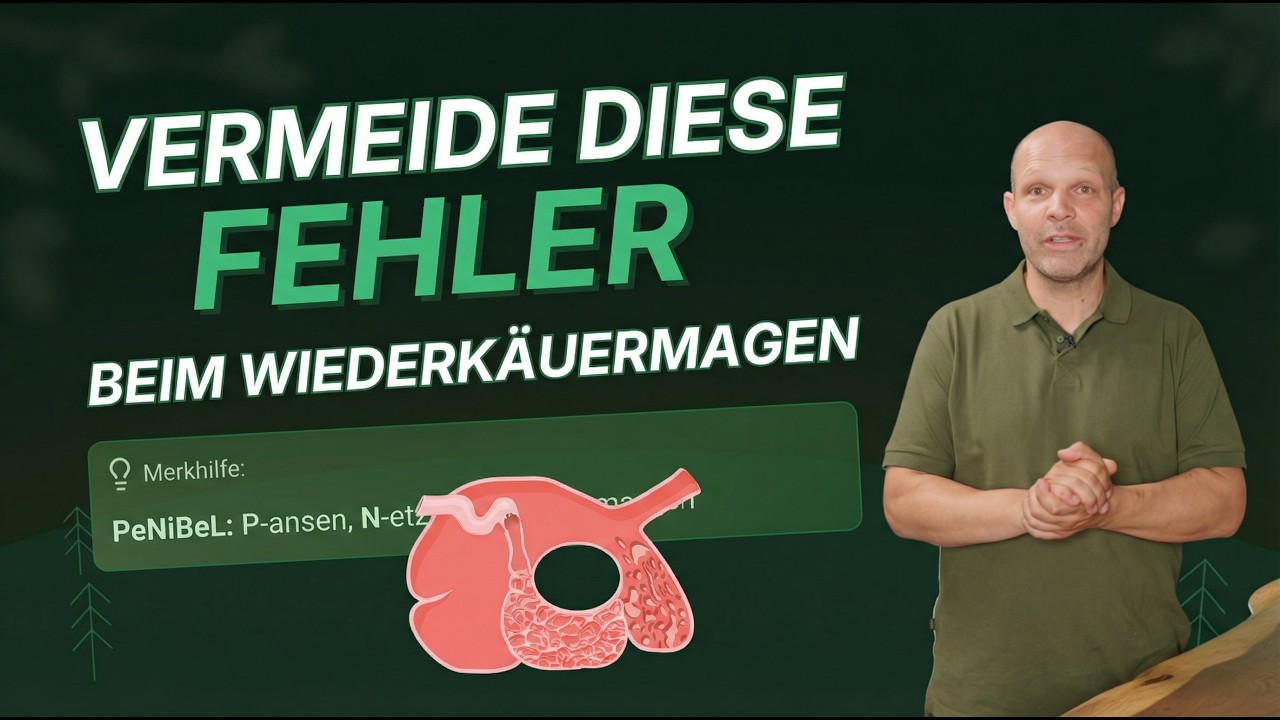 Der Wiederk&auml;uermagen &ndash; leicht erkl&auml;rt f&uuml;r die J&auml;gerpr&uuml;fung