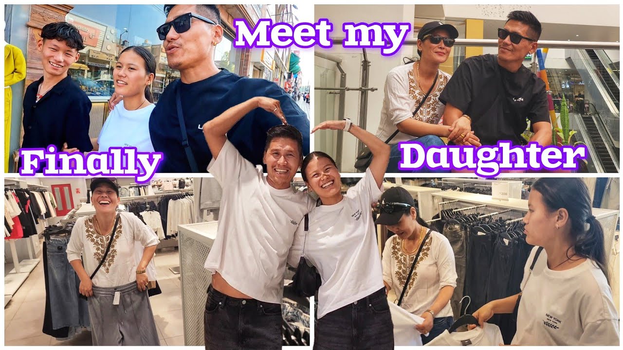 Finally meet my Daughter || Feeling Happy ||Family Losar Shopping ||Tibetan YouTuber ||Mysore