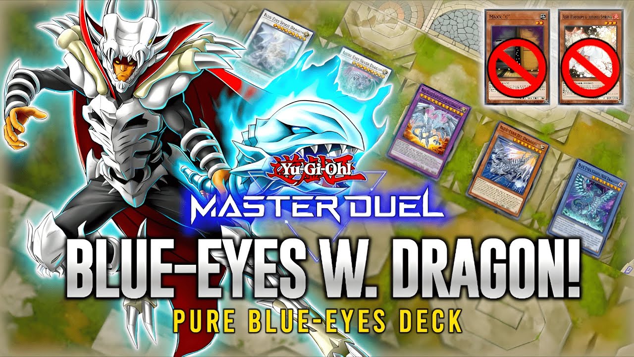 Testing PURE BLUE EYES W DRAGON Deck in Ranked Games! NO Maxx C | NO Ash!! [Yu-Gi-Oh! Master Duel]