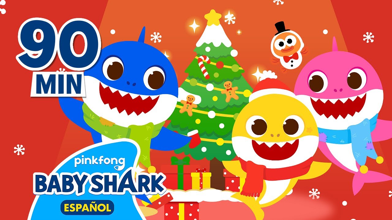 🎄 ¡Feliz Navidad! | Cuentos Cortos de Navidad para TV | Villancicos | Baby Shark en Español