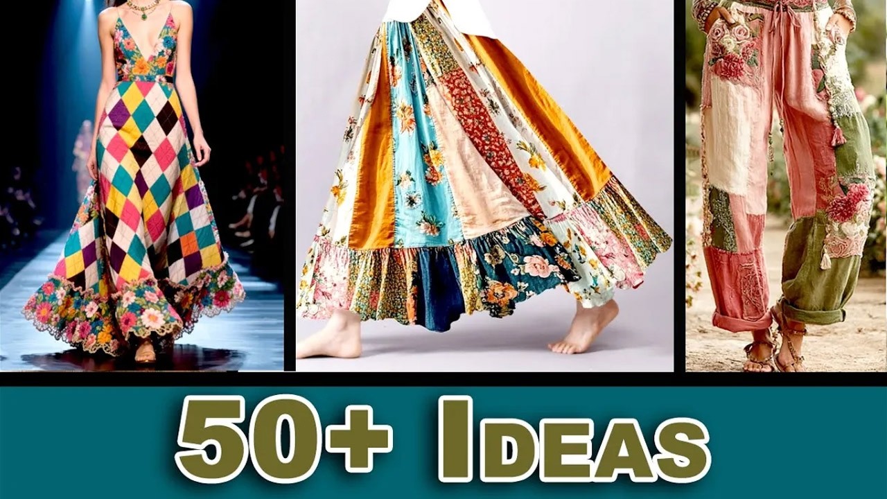 50+ Stunning Patchwork Looks — From Skirts to Shirts!