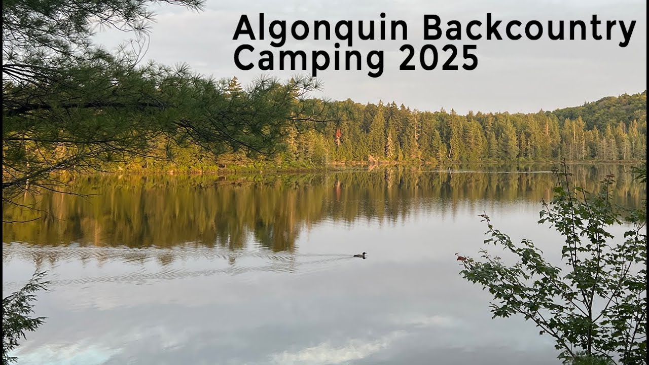 Backcountry backpacking in Algonquin | Solo trip planning