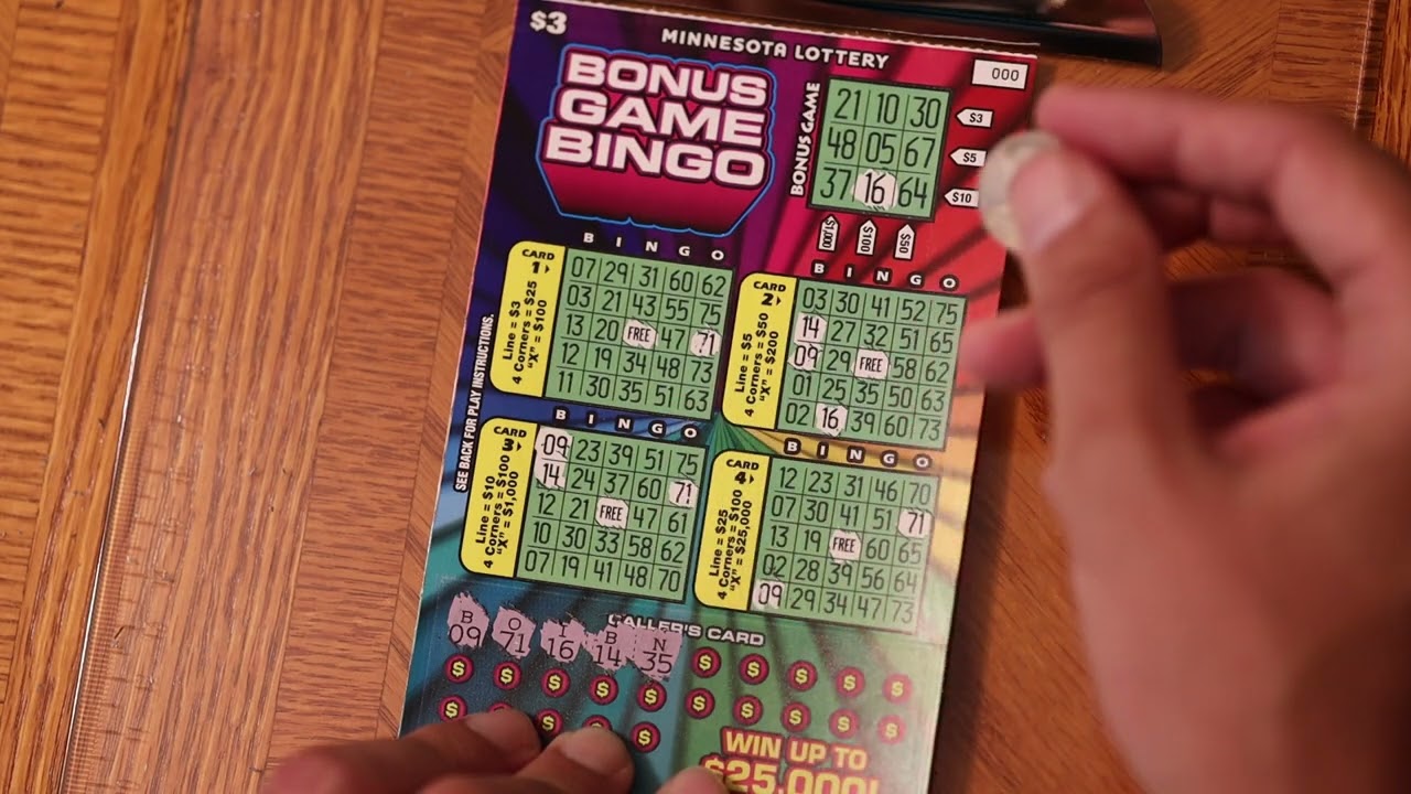 Ticket Tuesday - 1 $3 Bonus Game Bingo Scratch-Off