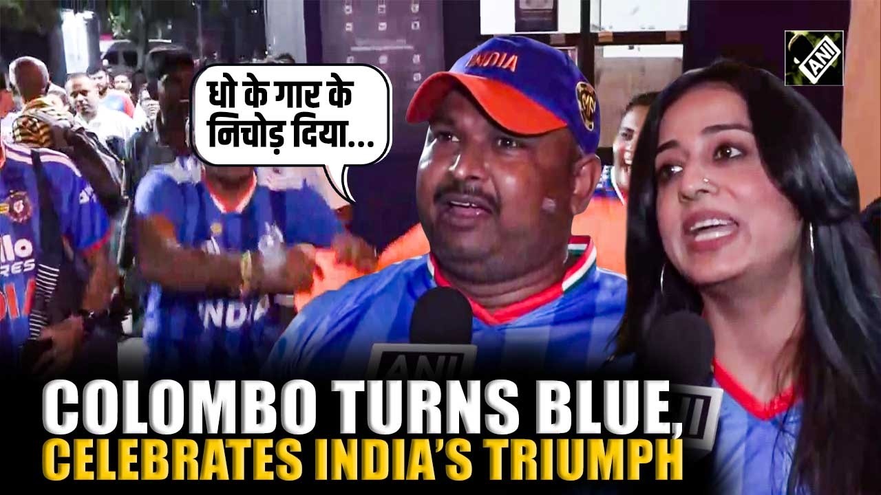 Colombo celebrates India’s triumph as helpless Pakistan faces another defeat from Men in Blue