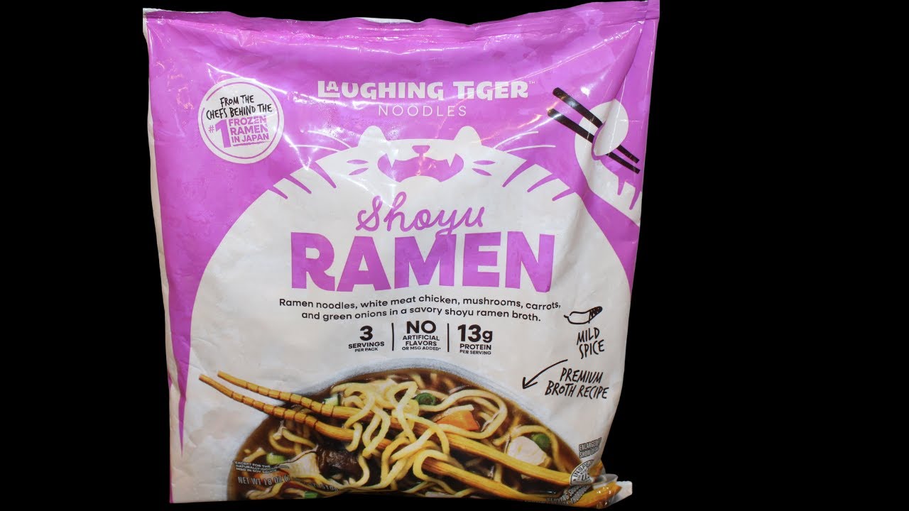 Обзор лапши Shoyu Ramen от Laughing Tiger