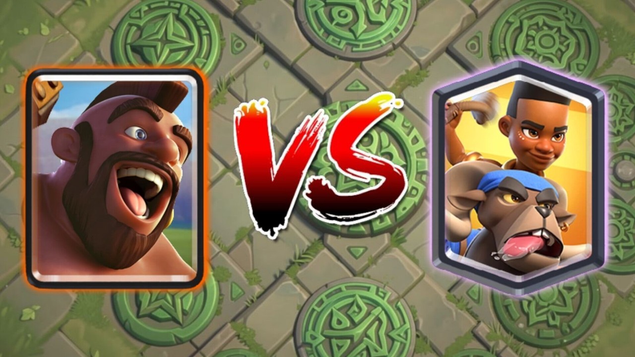 Hog Rider vs Ram Rider|Clash royale