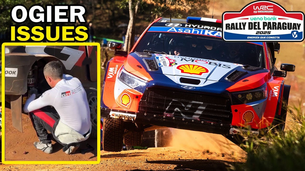 Rally del Paraguay 2025 | Friday Highlights - Actions, Crashes & More - Viernes de acciones