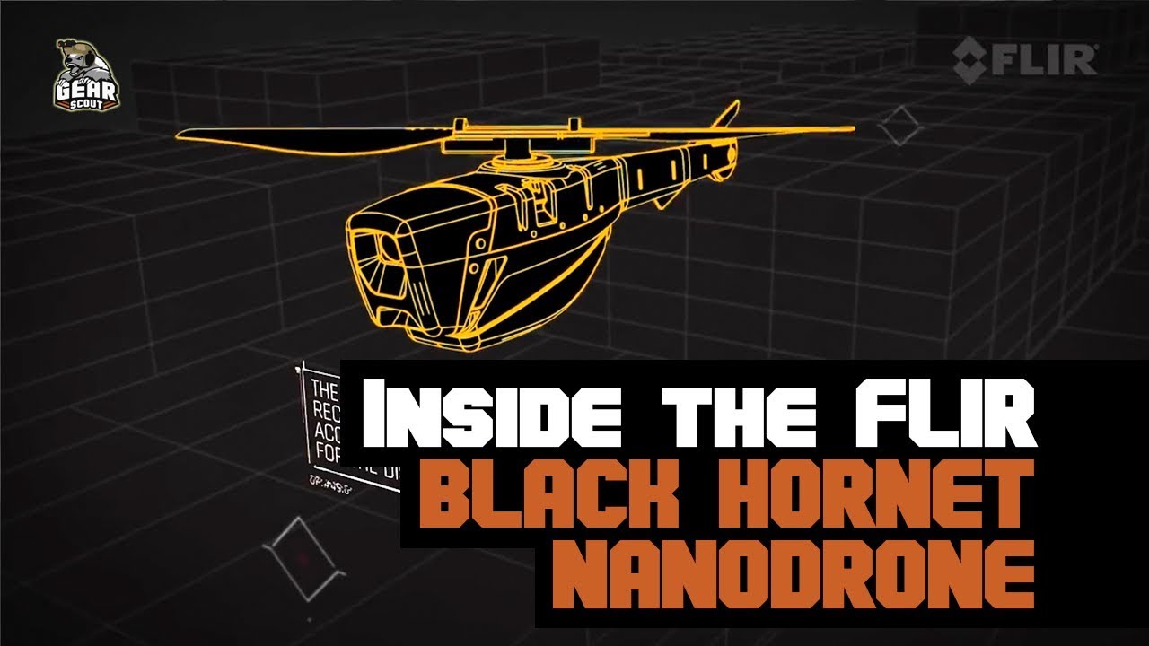 A first look at the FLIR Black Hornet nanodrone