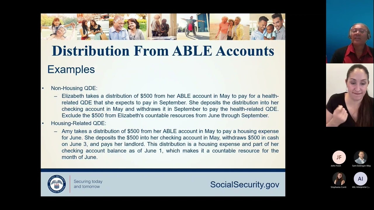 ABLE and Your Benefits: How SSA Works with ABLE Accounts