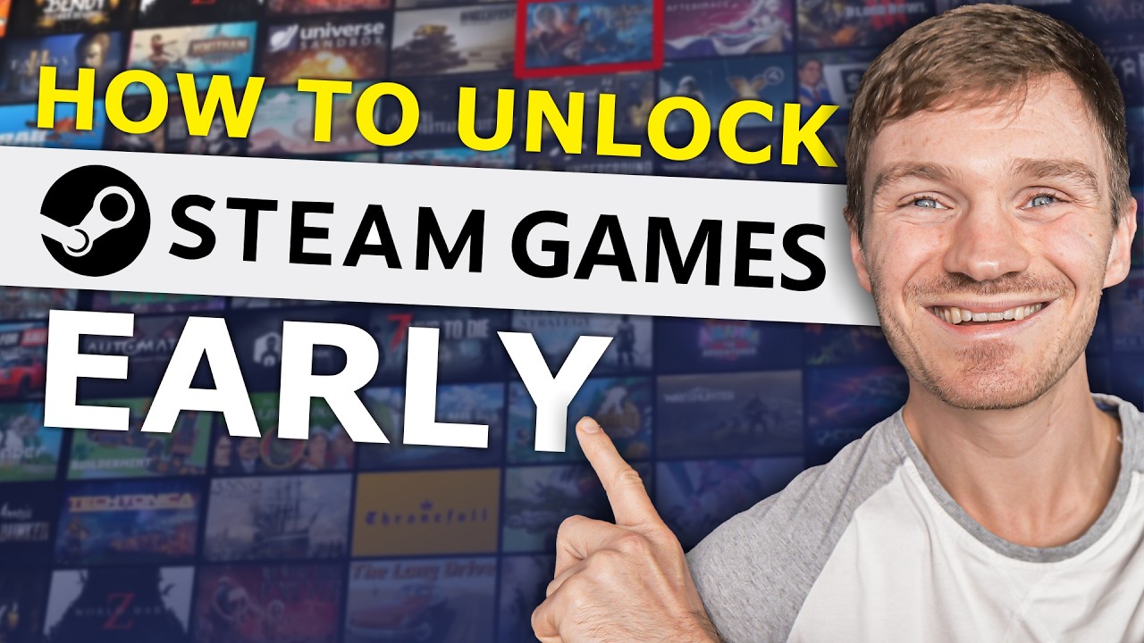 How to Unlock Steam Games Early with a VPN