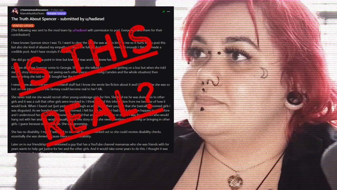 Is This Reddit Story Real or Fake About Spencer? (Mamamax Update)