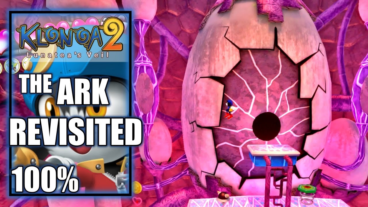 Klonoa 2 Lunatea's Veil - The Ark Revisited - All Dream Stones & All Bells 100% Guide - Playthrough