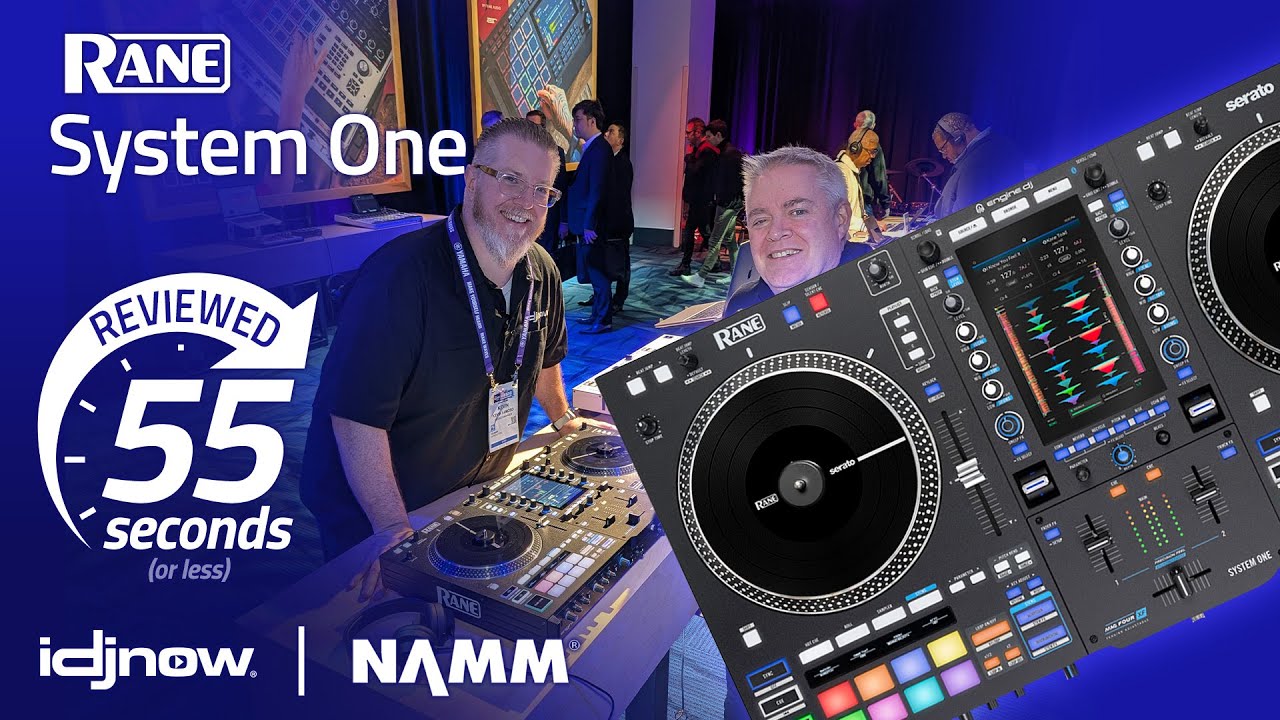 RANE SYSTEM ONE за 55 секунд (ПОЛНОЕ видео скоро!) - NAMM 2026 с I DJ NOW