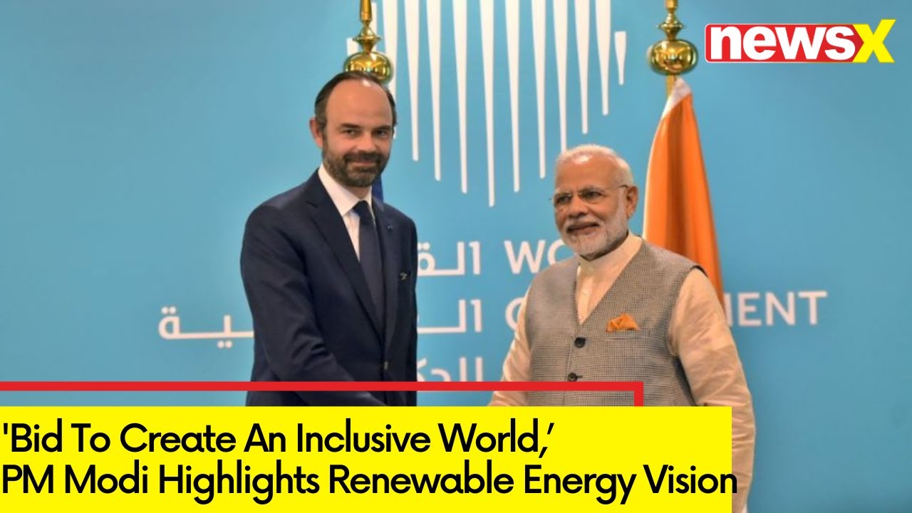 PM Modi Highlights India's renewable Energy Vision | 'Bid To Create An Inclusive World' | NewsX