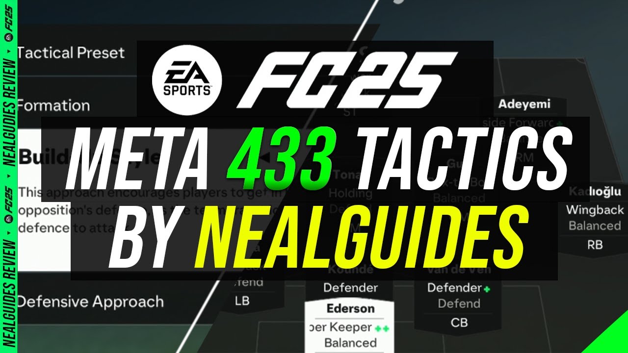 FC 25 - Best META 4-3-3 Tactics To Get More Wins (Full Tactics & Roles, Variations & Player Choice)