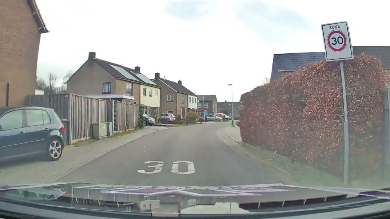 Rijden binnen de bebouwde kom