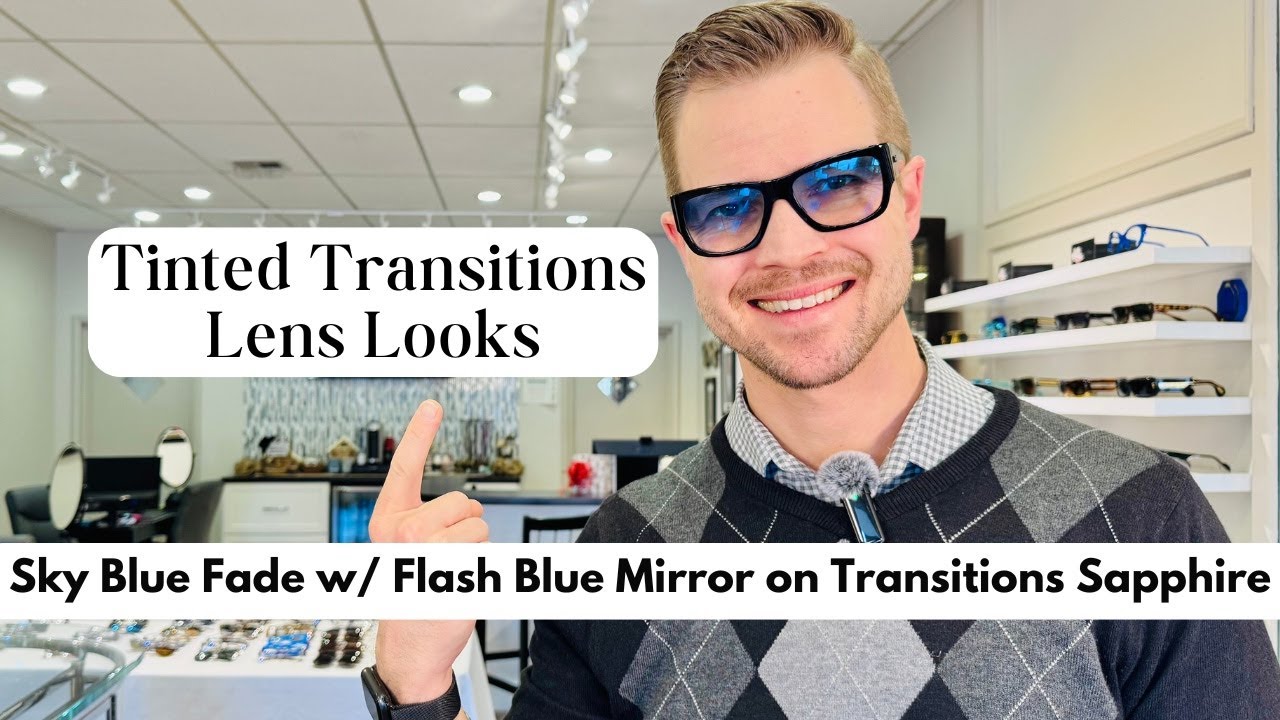 Синий оттенок с эффектом плавного перехода и зеркальным эффектом Flash Blue Sapphire | RayBan Nomad