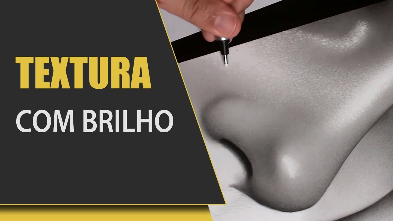 SOMBREAMENTO REALISTA COM TEXTURA DE BRILHO PASSO A PASSO