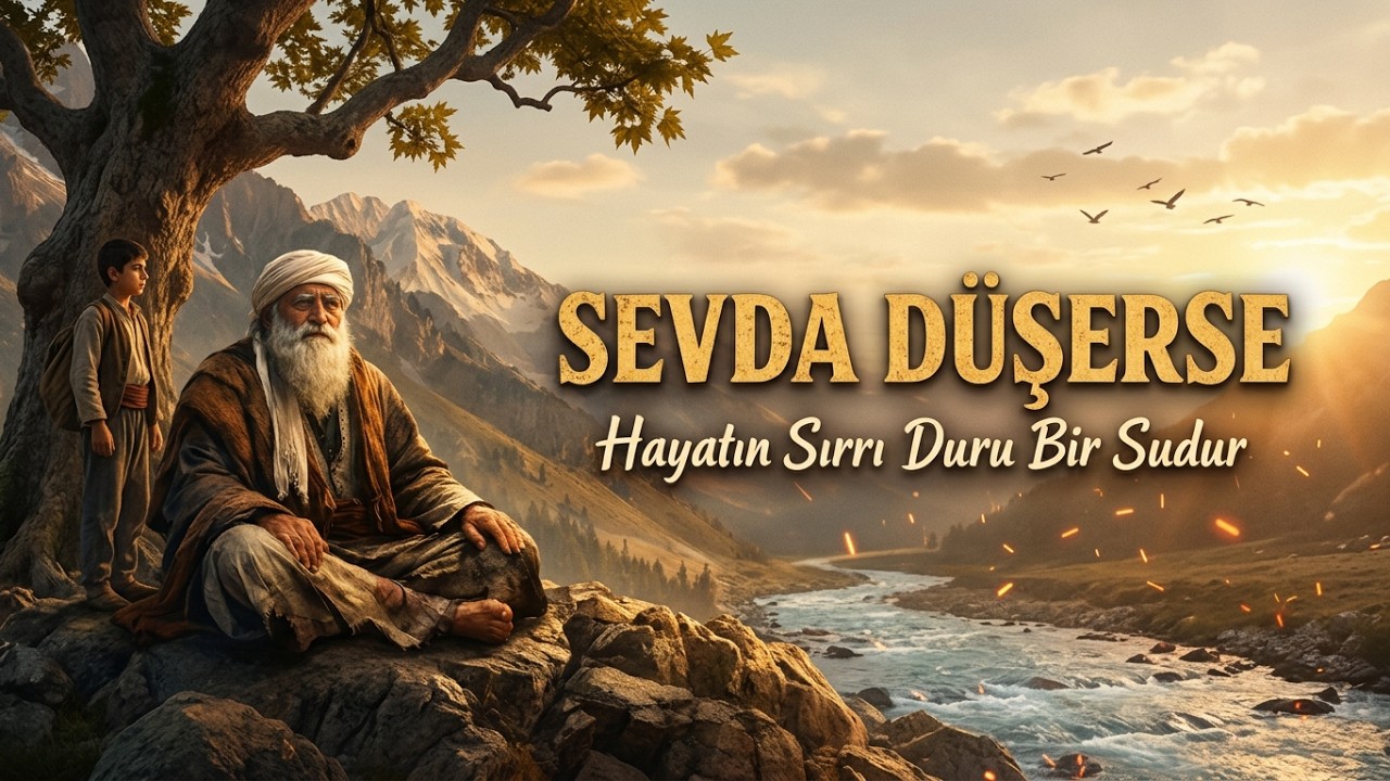 Sevda düşerse bir gün cana | Gençliğim ateş, içim kıvılcım dolu | Hayatın sırrı duru bir sudur